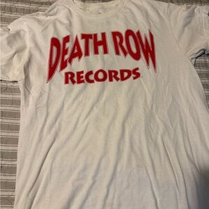 Death Row Records White T-Shirt